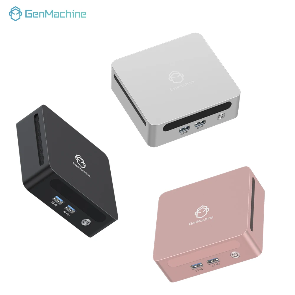 Genmachine Mini PC Ren4000 4700U - AMD Ryzen7 Gaming PC