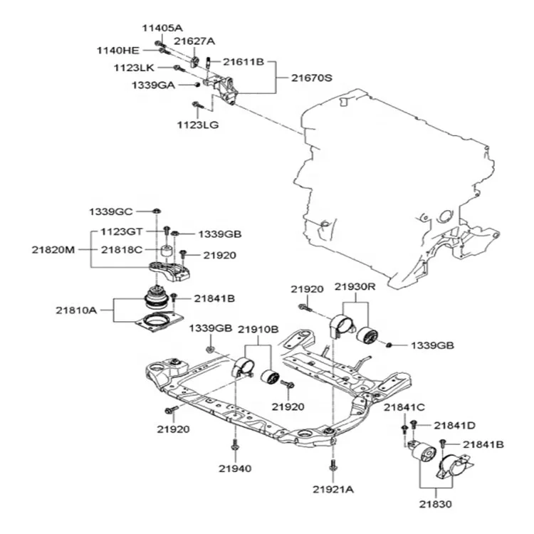 Soporte Motor Frontal Para Hyundai Tiburon 2.0l L4 2003-2008 | Envío gratis Soporte Motor Frontal Para Hyundai Tiburon 2.0l L4 2003-2008 | Envío gratis