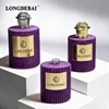 Velvet glass bottle