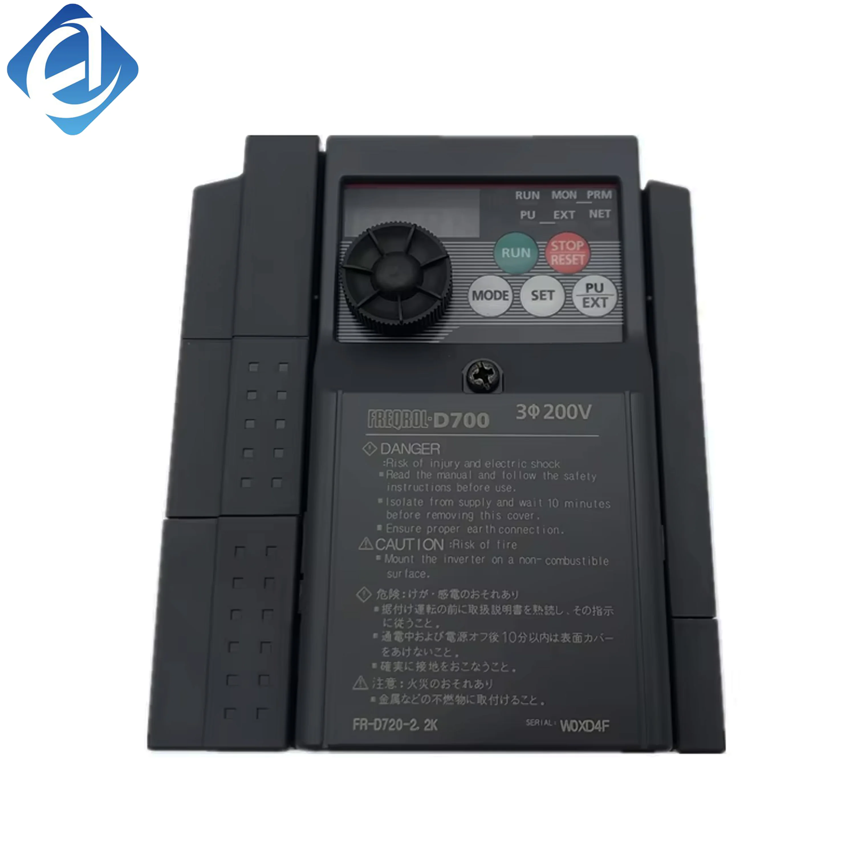 New Original FR-D720-2.2K FR-D720 series 2.2kW inverter. Compact design with stable performance, used for motor speed control 
