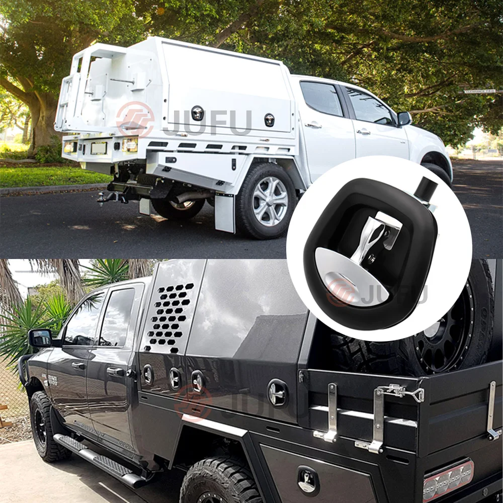 Whale Tail Locks Toolbox Fishtail Lock Lever Whale Tail Latch Toolbox Handle Paddle Lamp Lock for Heavy Duty Truck