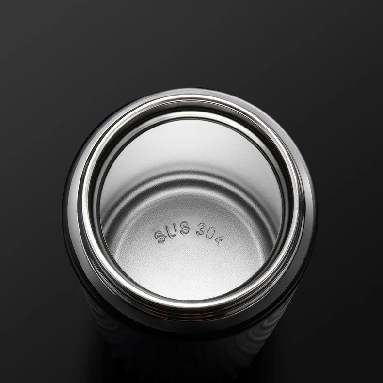 480ml Temperature Display Tea Bottle Stainless Steel Double Wall Digital Vacuum Flask Smart Insulated Cup with Tea Infuser