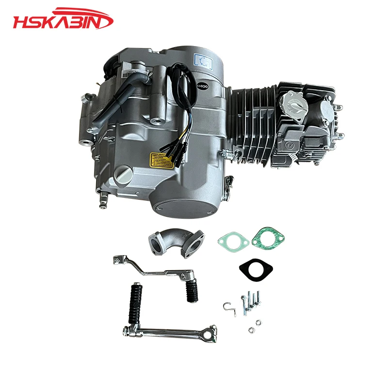 Аксессуары для мотоциклов, квадроциклов, мотовездеходов 125CC, 125 футов, сцепление, четырехступенчатый двигатель