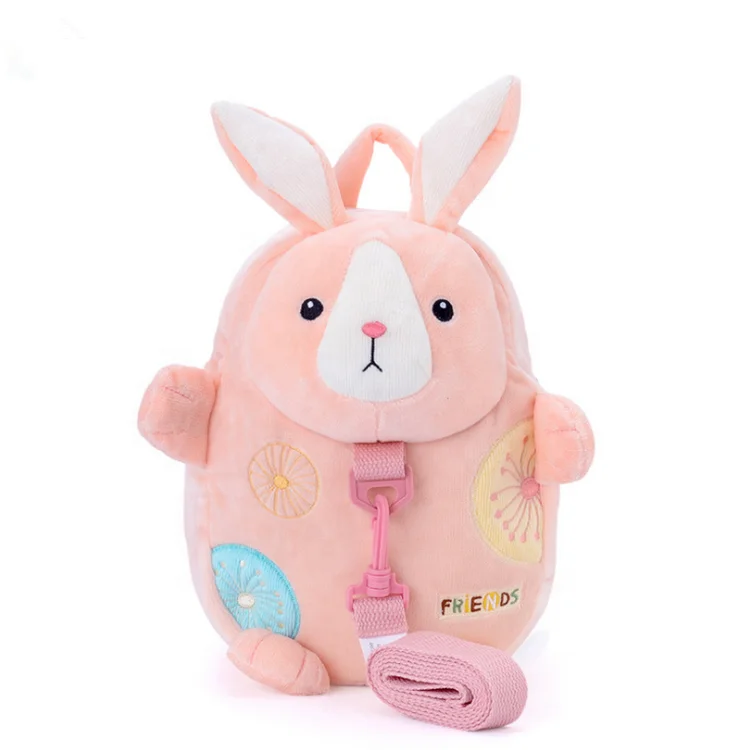 Customised Kids School Cartoon Cute Plush Backpack Toy Children's Plush 