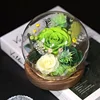 Green Wooden Base
