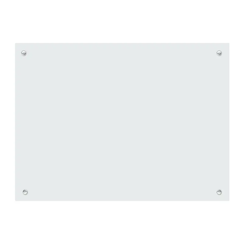 Горячая продажа Магнитная стеклянная доска белая для сухого стирания с алюминиевой рамкой стальная письменная поверхность