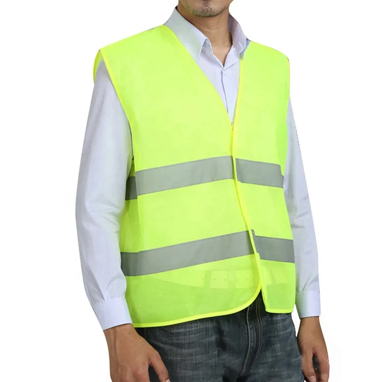 High Quality Reflective Safety Vest Petrol Oil Company Logo Gas Station Staff Worker Reflective Safety Jacket