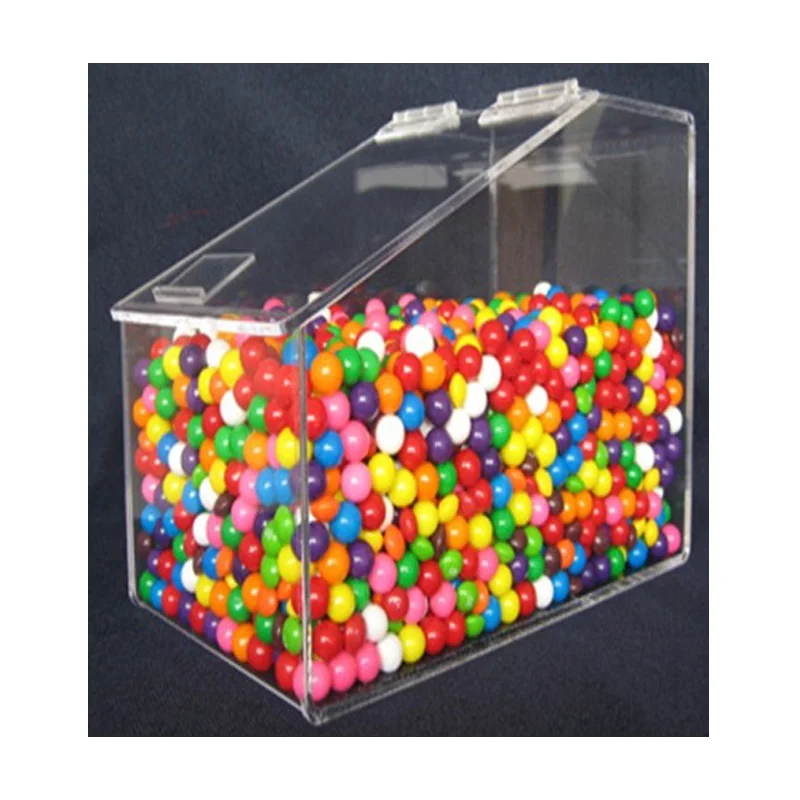 Plexiglass Lucite Clear Acrylic Nesting Candy Bulk Bin Container