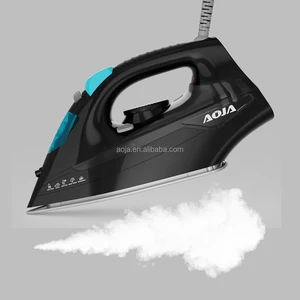 Aoja 3200W Electric Steam Iron 450ML Ceramic System Dry Function New Design Automatic Cleaning Anti-Drip Household Clothing Use