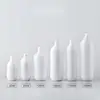 White Lotion Bottle