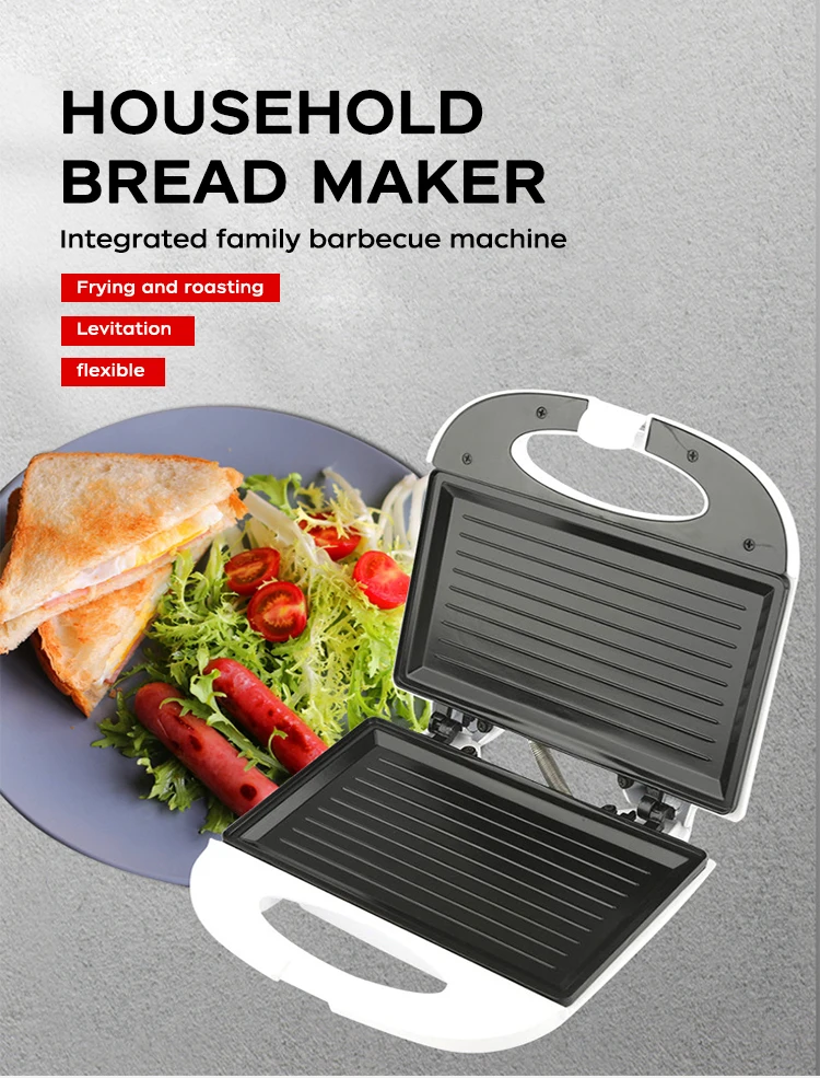 3 In 1 Detachable 2 Slice Waffle Sandwich Grill Maker Machine Buy 2