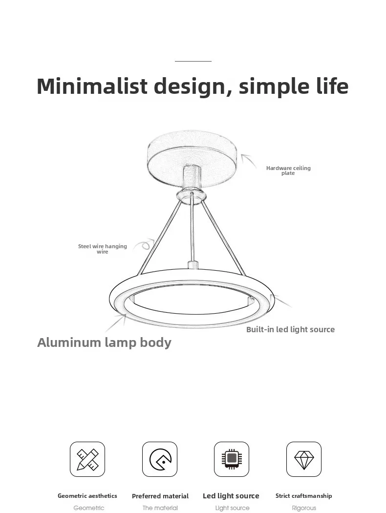 Nordic Simple Modern Hallway Light Foyer Entrance Ceiling Lamp Led Corridor Creative Ceiling Light Bedroom Cloakroom Lights
