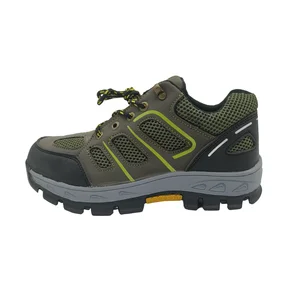 Zstep SAFETY Steel Toe Mico Fabric Leather Iron Toe and Iron Plate Midsole Anti-smash Anti-puncture