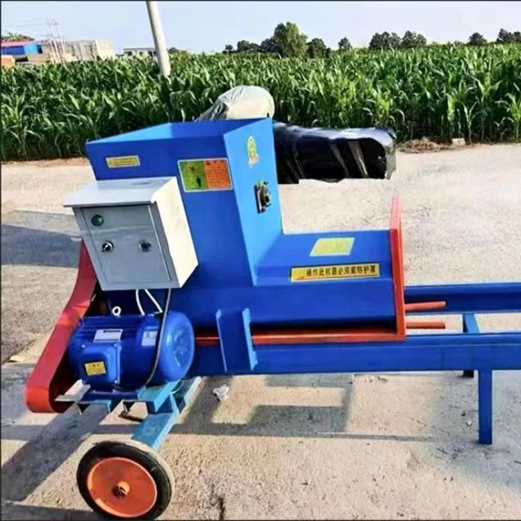 Automatic Farm Silage Baler Wrapper Machine Thickened Steel Plate Wheels Engine Silo Tube Bag Silage Loading Packing Core