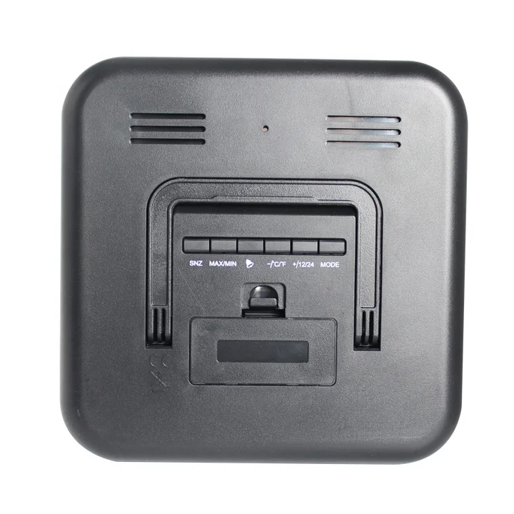 Portable Weather Station Indoor Outdoor Temperature Humidity Memory Function Digital Lcd Screen Display Smart Alarm Table Clock