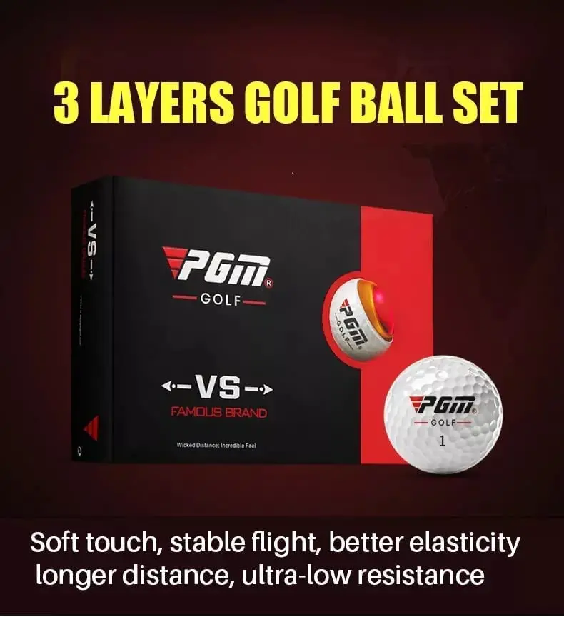 Japanese Soft Touch Stable Flight High Quality Custom Golf Balls Bulk