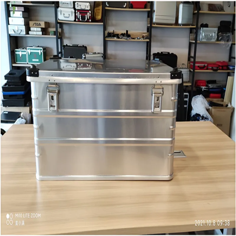 OEM Silver Aluminum Storage Small Aluminum Transportation Box with Custom Size