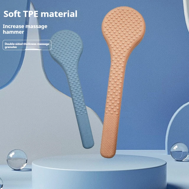 Soft TPE Material Massage Hammer, Double-Side Anti-Slip Design, Ideal for Office, Home, and Gym Use, Available in Multiple Color