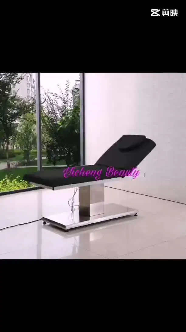 Modern Luxury Multifunction Beauty Salon Spa Bed 2 Electric Motors Massage Chair Facial Eyelash