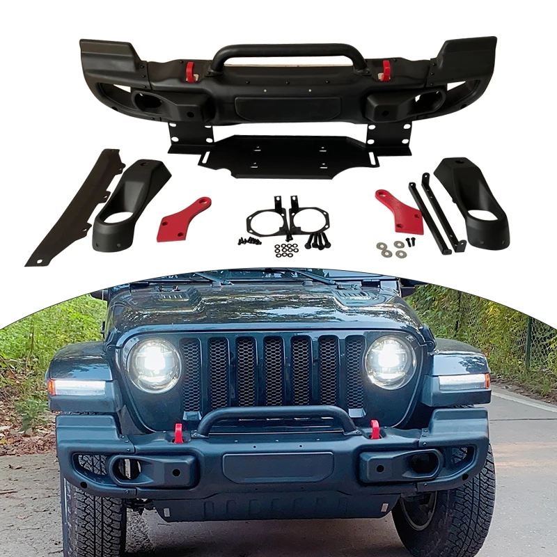 10th Anniversary Style Front Bumper With Bull Bar For Jeep Wrangler Jk 2007-2017  - Buy Car Bumpers Without High U Bar,Offroad 10th Anniversary Front Bumper  Without High U Bar,Offroad 10th Anniversary Front