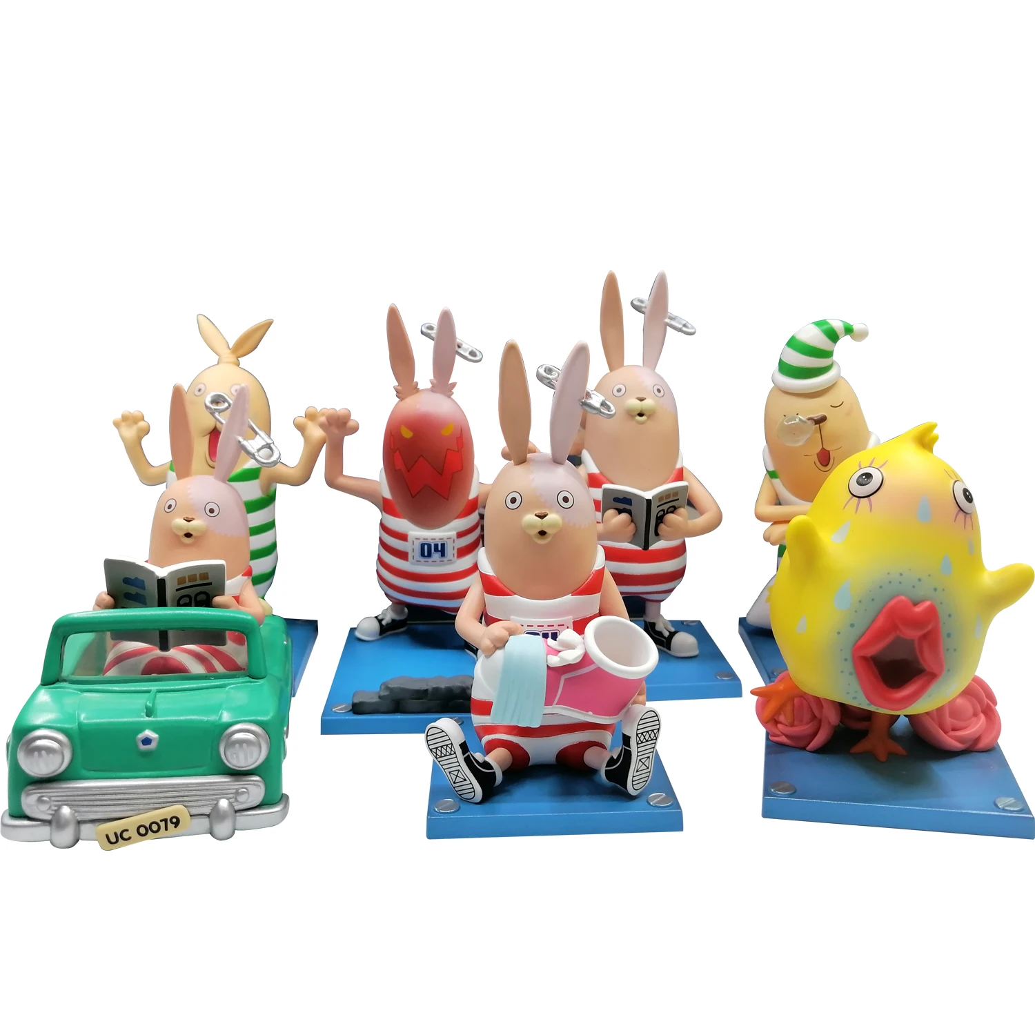 OEM Factory Custom 7pcs/set Japanese  USAVICH  Anime Figure Toys