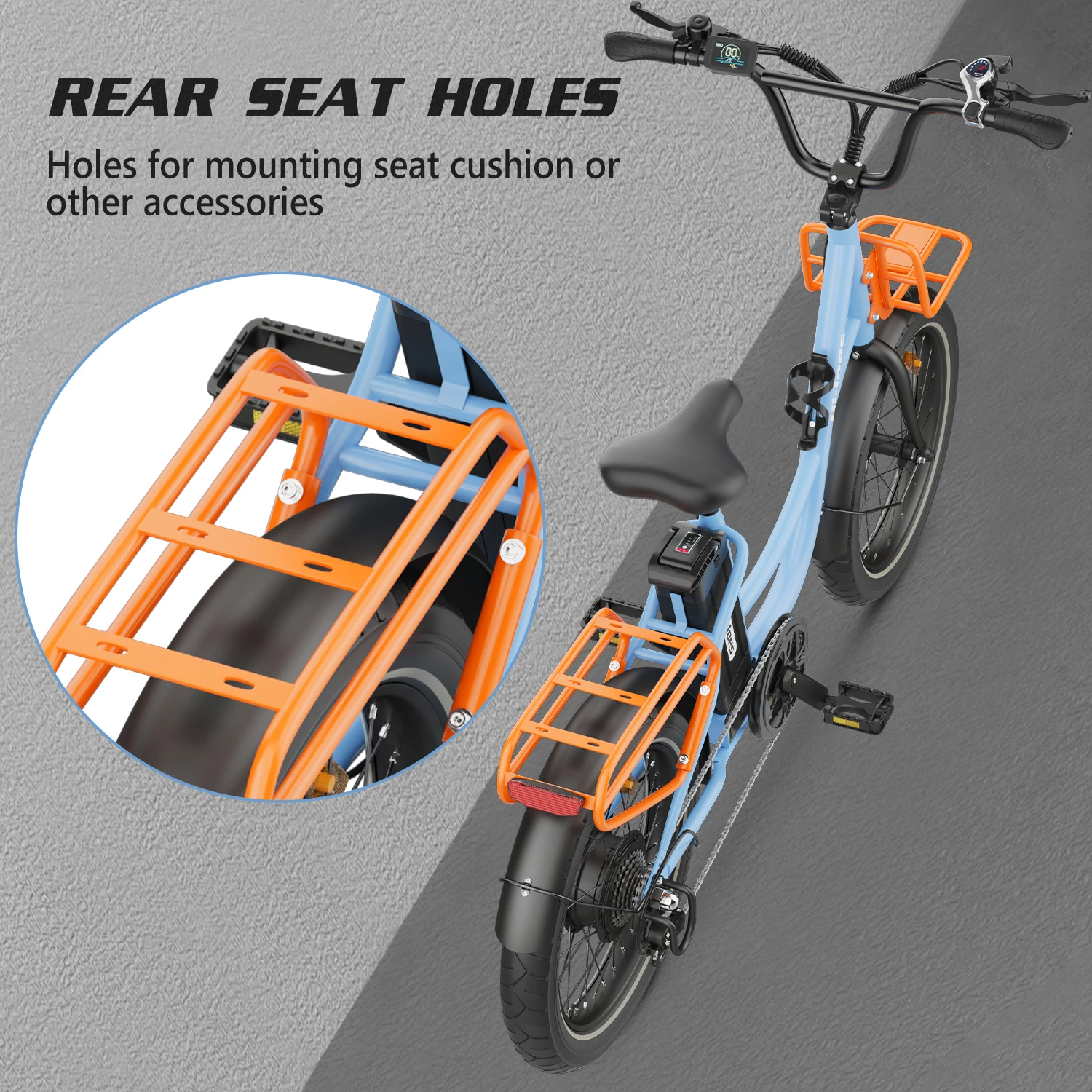 Perfection Electric City Bike with 250W Motor and 36V 13Ah Battery - 2025 Model (Hidoes C6) United Kingdom and European Union Warehouse - Image 4