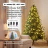 2,4 m 2862 pointes (600 lumières intégrées)