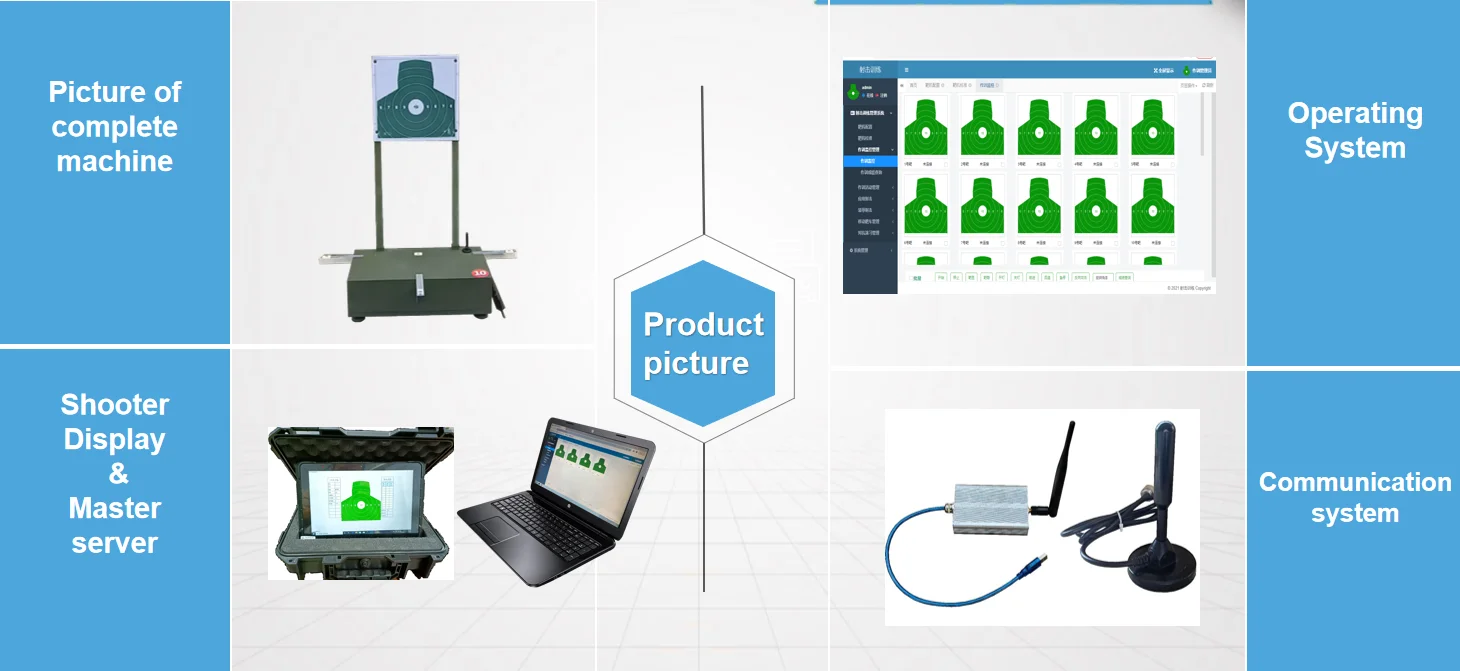 Shooting Range Target Steel Target Product For Indoor Outdoor Sports