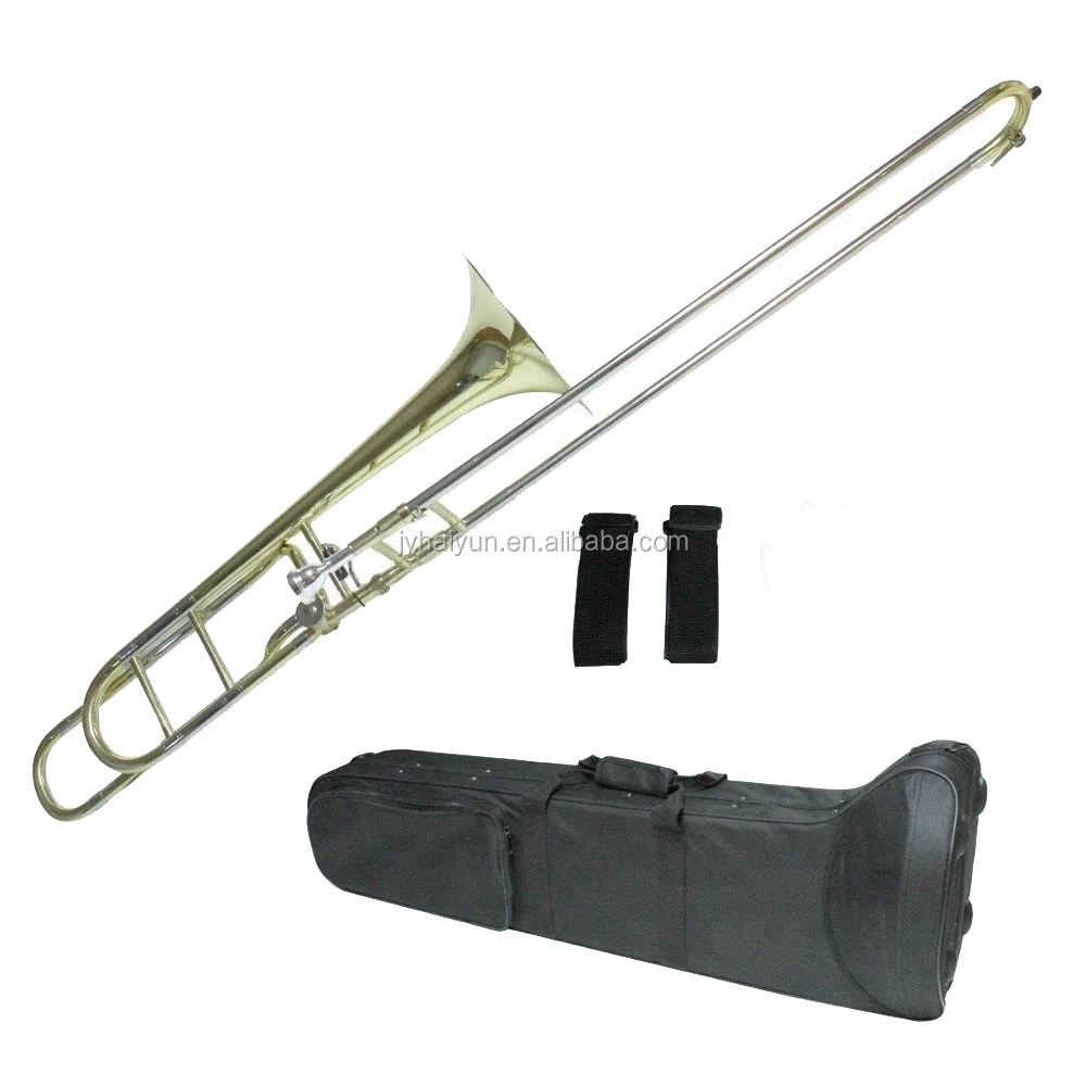 Seasound Oem Musical Instrument Bb/f/eb/g Bass Trombone Trombon Jytb509