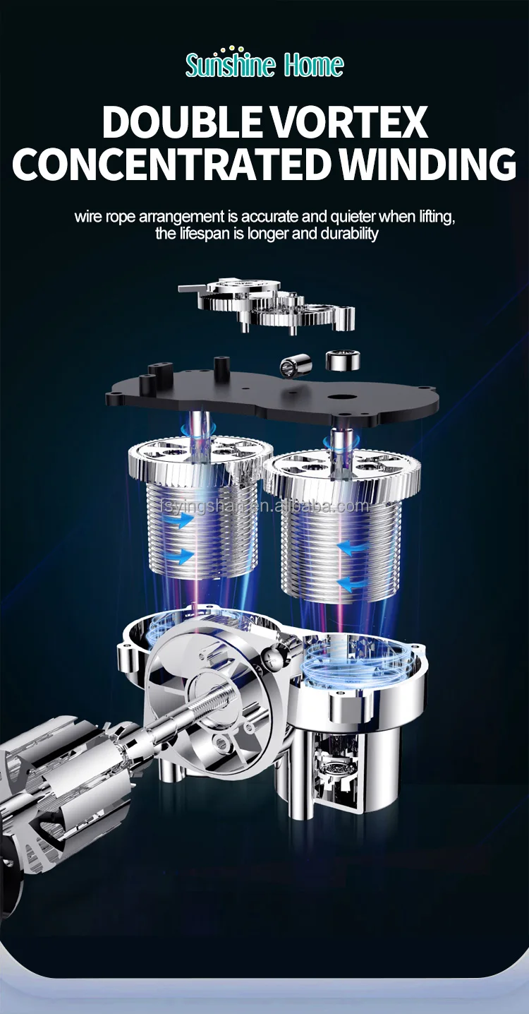 Oem Smart Laundry Supplies Electric Clothes Dryer Rack Automatic