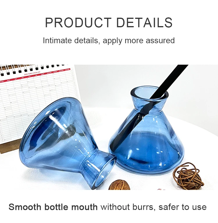 200ml New Design Empty Conical Flask Home Fragrance Reed Diffuser Glass