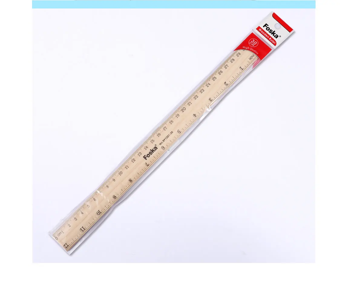 30cm Natural Wooden Straight Ruler| Alibaba.com