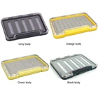 Slim 100% Waterproof Fly Fishing Boxes Easy Grip Foam Multi Magnetic Compartment