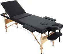 Hot sale simple folding beauty salon body bed multifunctional portable massage bed