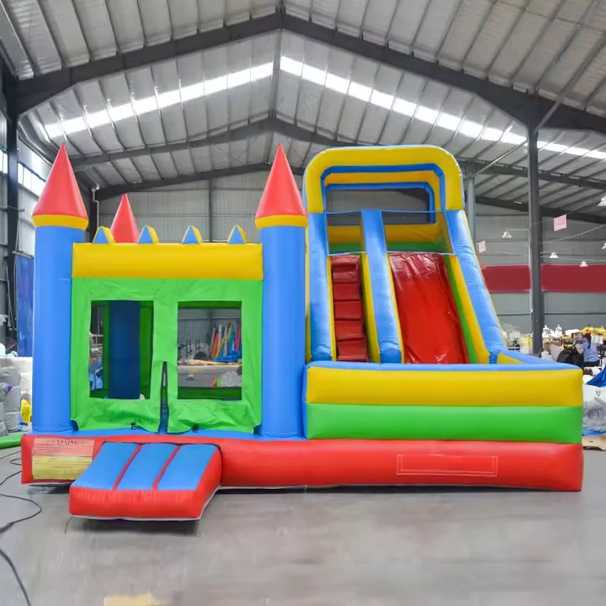 Commercial Slide Inflatable Bouncing Castle With Slide Jumpers Inflatable Castle Bouncy Castle Inflatable Bounce House for Kids