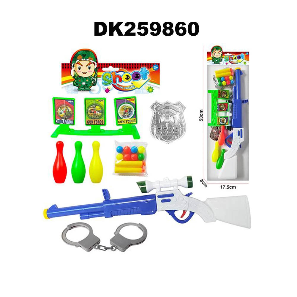 Cheapest Soft Bullet Toy Gun Ping Pong Ball Gun Toy 1 Dollar Toys Shooting Game
