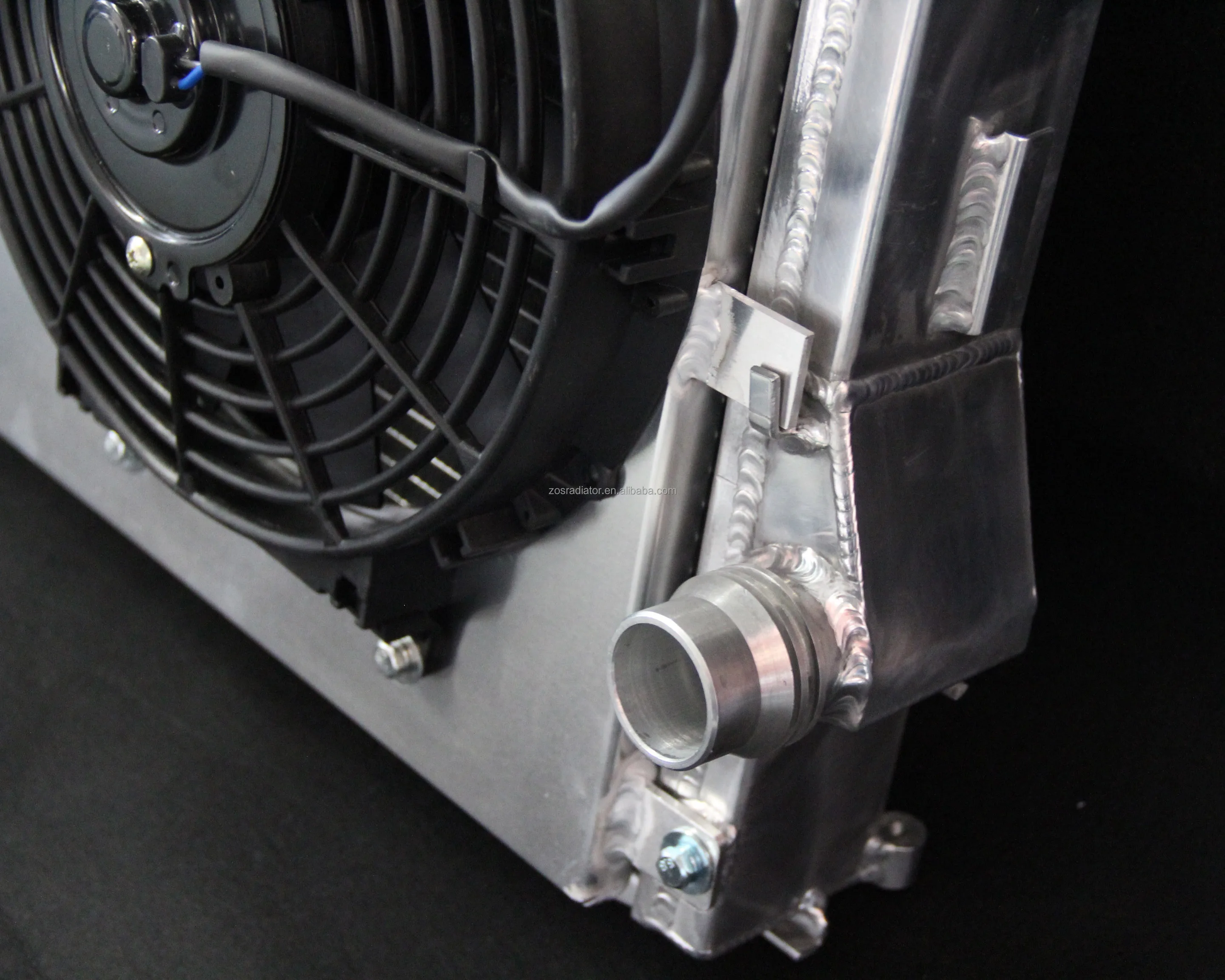 3-Row/CORE Aluminum Radiator+Fan Shroud For BMW E46 M3 L6 3.2L S54 01-06 