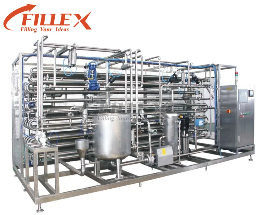 Fresh Milk Uht Ultra High Temperature Sterilization Machine Milk Tube ...