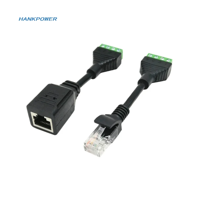 RJ45 to 4 Pin Terminal Block - Reliable Network Adapter