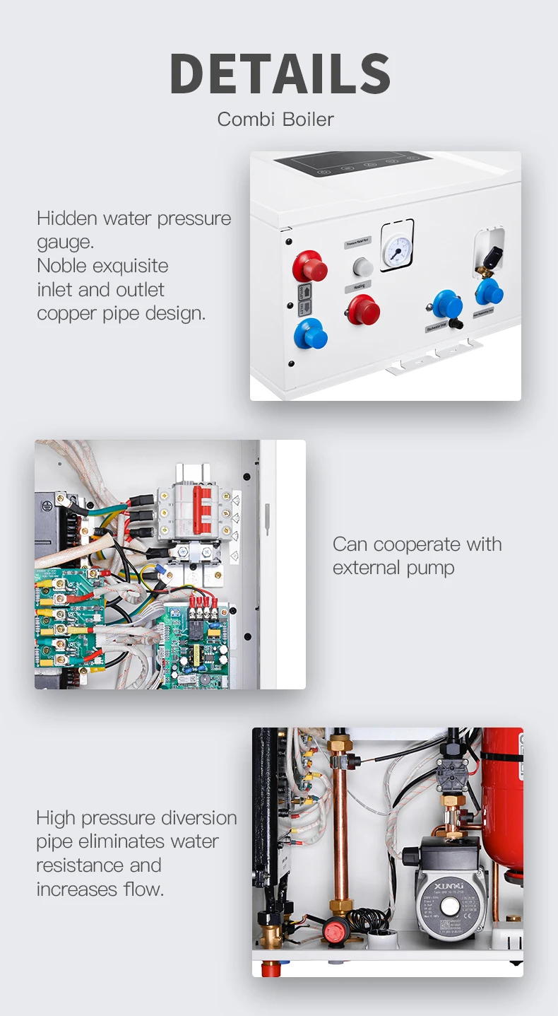 Electric Heating Combi Boiler, 220--240V - detail 18