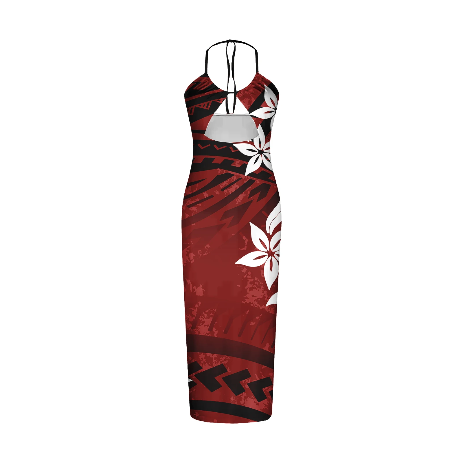 Prom Dresses Women Evening Gown Elegant Polynesian Tribal Summer Beach Dress  Big Size Ladies Halter Hawaiian Dress| Alibaba.com