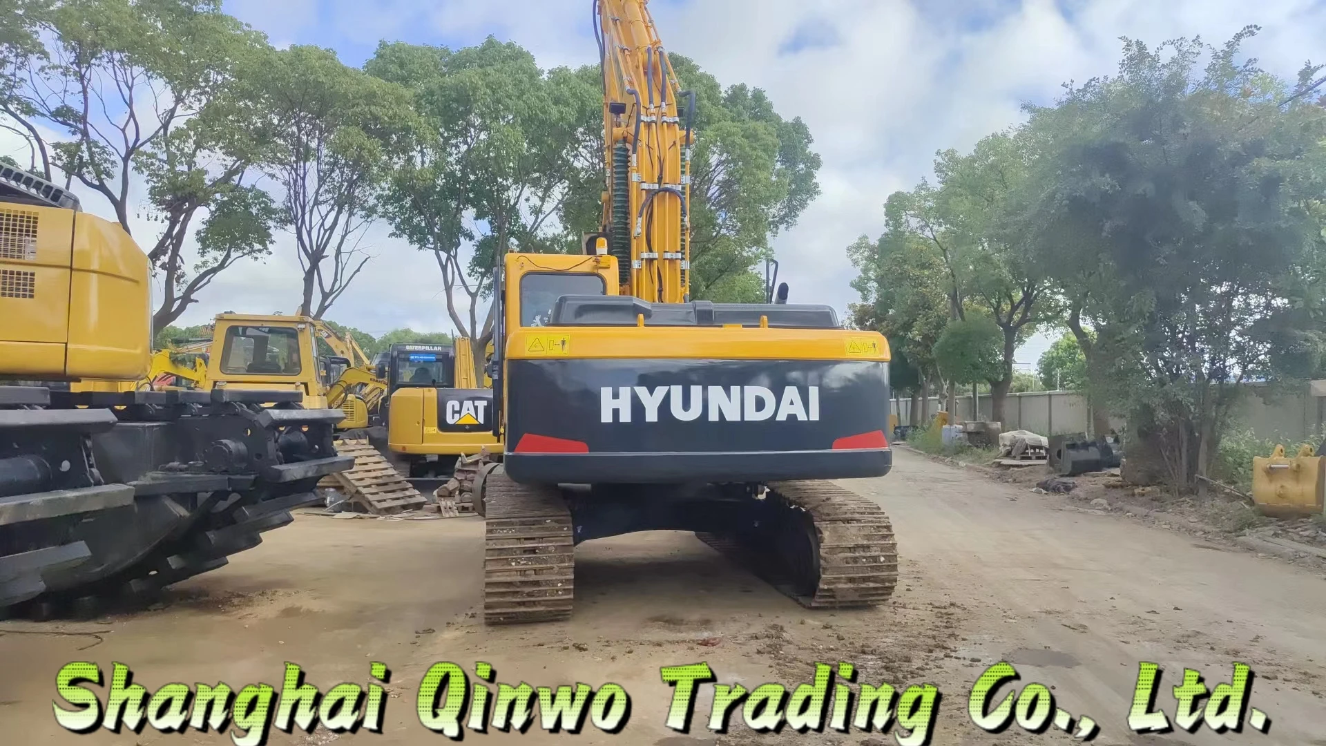Original Hyundai R220lc-9s 22 Ton Crawler Excavator Manufactured In ...
