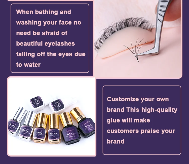 Korea Adhesive Private Label Professional Glue Eyelash Extension