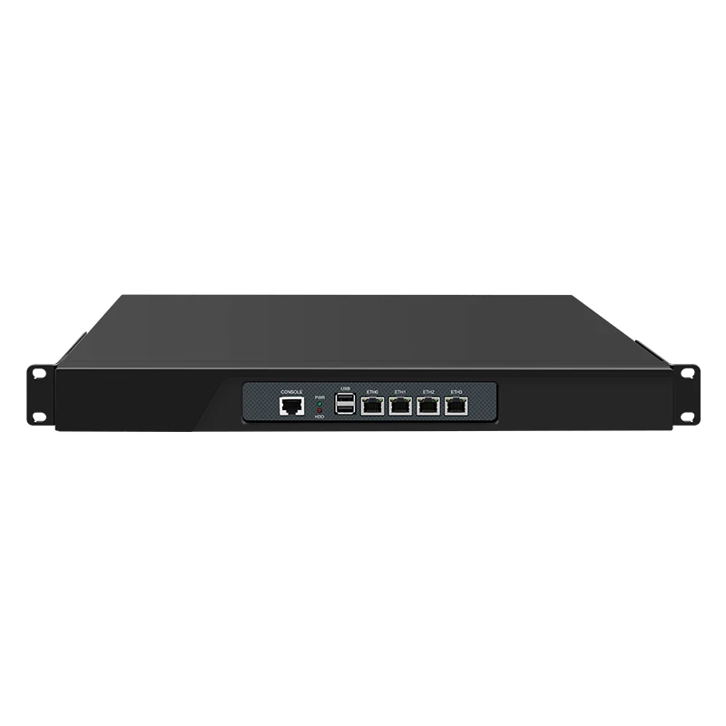 Intel N2600 1U Rackmount Hardware Firewall Device with OPNsense & pfSense
