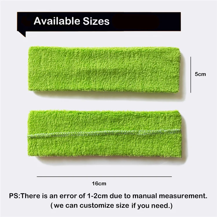 for tennis basketball running gym workout moisture wicking terry cloth sweat headbands set sport custom