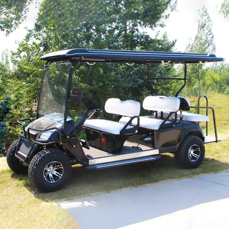 72v Electric Golf Cart 6 Seater 7kw Lithium Off Road Golf Cart Hunting ...