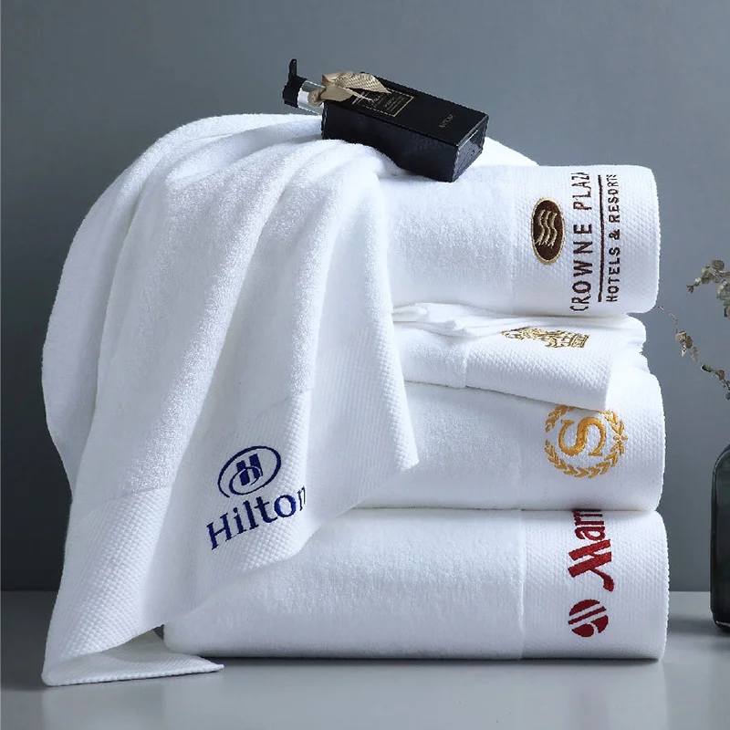 Custom Colorful Terry Hotel 100% Cotton Bath Towel supplier