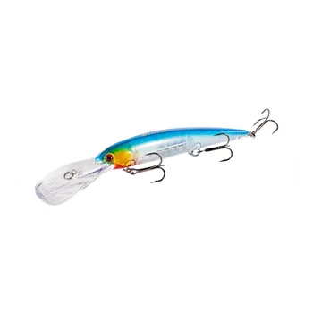 JTLURE Stainless Steel Three-Prong Hook Growing Tongue Plate Lure Minnow 12cm 18g Saltwater Artificial Saltwater Fish – Minnow – view 2