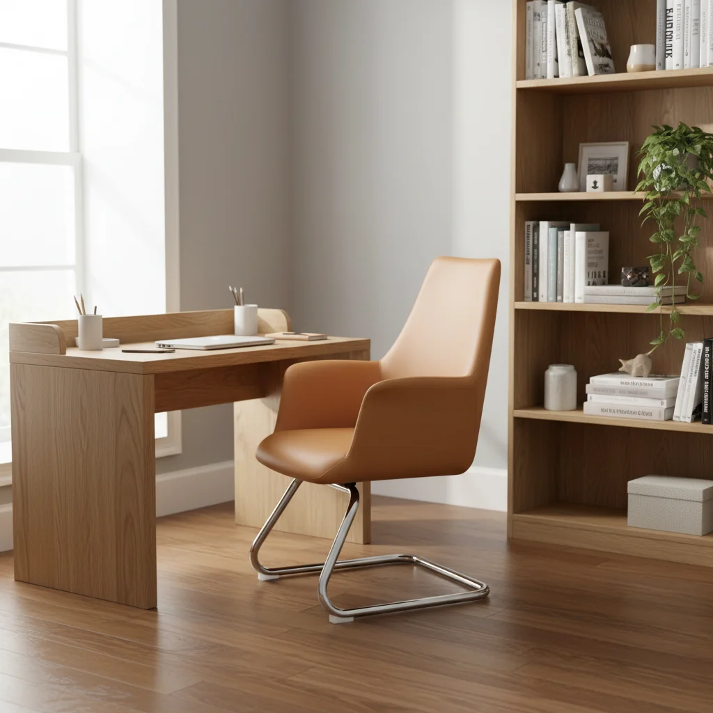 Ergonomic Executive Computer Chair with Adjustable Height-Leather Office Chair for Home/Office/School Use 3
