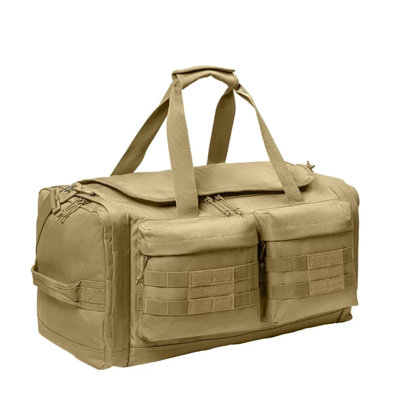 Tactical Duffle Bag Molle Carry On Weekender Overnight Bag Waterproof Gym Fitness Travel Business Shoulder Bag Alibaba